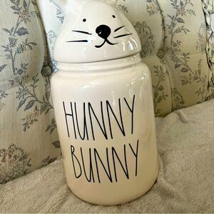 White Ceramic Storage Jar